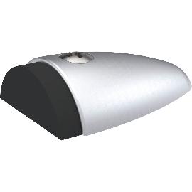 Artikelbild für KWS Bodentürpuffer 2090, 90 x 60 x 25mm, Aluminium silber eloxiert